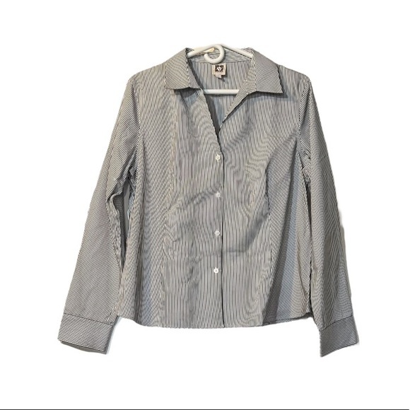 Anne Klein Button Down Shirt Size 8 - Picture 1 of 4